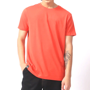 เสื้อยืดแขนสั้นผ้านุ่มพิเศษสำหรับผู้ชายเสื้อยืด250gsm ผ้าฝ้าย100% ใส่สบาย - Product Image 1