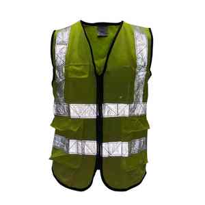 Derniers modèles Gilet haute visibilité pour homme Gilet haute qualité, respirant et confortable, vente à chaud Top tendance Gilet haute visibilité pour homme à tarif raisonnable - Product Image 3