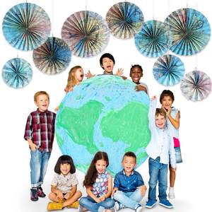 Aventure attend tableau d'affichage décorations de salle de classe carte thème plafond mur guirlande pour enfants salle de classe Homeschool bureau décor - Product Image 1