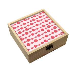 Caja de Joyería de Madera de Lujo Ecológica y Personalizable con Impresiones Hechas a Mano para un Almacenamiento y Presentación Elegantes a un Precio Accesible - Product Image 6