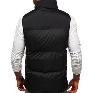 Chaleco informal de algodón sin mangas para hombre, impermeable, color personalizado, para exteriores, servicio OEM - Product Image 2