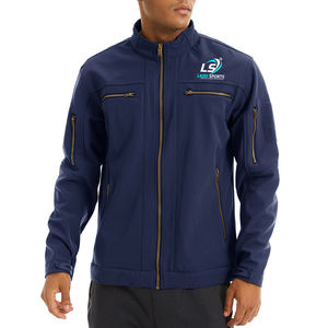 Chaquetas Softshell con soporte para hombre, logotipo personalizado de etiqueta privada, High Street, el mejor Material, invierno, personalizado, precio barato, servicio ODM - Product Image 2