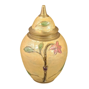 Pot de temple en laiton pur de haute qualité avec finition polie, pot de temple en laiton vintage pour la décoration du temple - Product Image 6