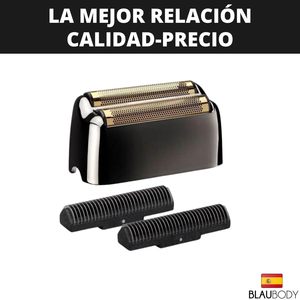 Cuchilla de Repuesto Profesional para Afeitar el Cabello y la Barba para Hombre, Cabezal en Forma de X1 para Máquina de Barbería con Fuente de Alimentación USB - Product Image 2