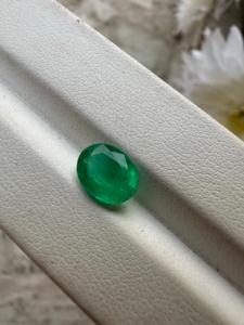 Piedra de corte ovalado de Esmeralda zambiana Natural certificada 9X7 con piedras preciosas sueltas de buena calidad de brillo para hacer joyas de 1,82 quilates - Product Image 6