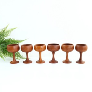 Verres à vin en bois de luxe verres à pied en bois verres à boire meilleur choix fabriqué au Vietnam - Product Image 4