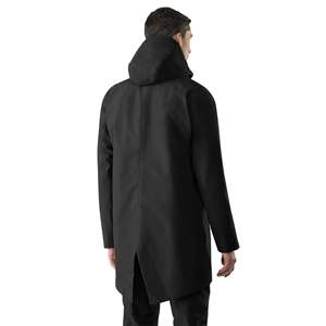 Abrigo Casual de Invierno para Hombre Veilance [201020], Gabardina Impermeable de Mezclilla con Relleno de Lana, Estilo Abrigo de Temporada con Estampado de Piel - Product Image 3