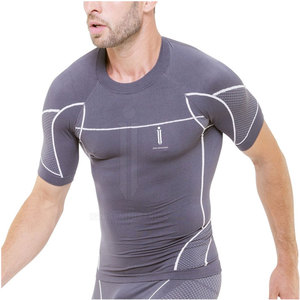 Alto fabricante de mangas cortas Rash Guard Custom Color Men Rash Guard para ropa deportiva - Product Image 3