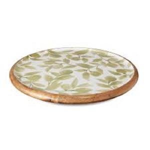 Vajilla de madera para restaurantes y hoteles Productos de uso Platos de buena calidad Plato de servicio de forma ovalada Plato de catering único - Product Image 3