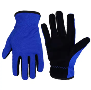 Guantes de trabajo de cuero Hombres Mujeres Heavy Duty Utility Work Guantes de jardinería Diseño a prueba de espinas Construcción de jardín - Product Image 1