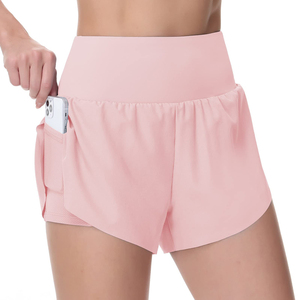 Pantalones cortos de fitness de alta calidad para mujer, superventas, recién llegados, pantalones cortos personalizados para mujer, pantalones cortos para Fitness y Yoga - Product Image 1