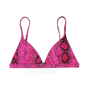 Bikinis de plage pour femmes de qualité supérieure, style tendance, design personnalisé de haute qualité, ensemble 2 pièces en spandex/polyester, respirant - Product Image 3