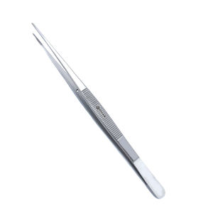 Pinzas de Acero Inoxidable Alemanas de Alta Calidad con Pasador de Alineación de 6.5 Pulgadas (16.5 cm), Herramientas Quirúrgicas Veterinarias Rectas y Dentadas - Product Image 1