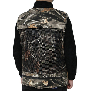 Gilet de chasse en cuir imperméable et coupe-vent pour homme, calibre 20, camouflage orange pour la chasse à la dinde et aux oiseaux - Product Image 3