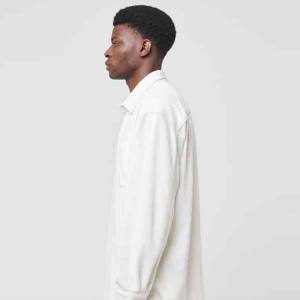 OEM personnalisé fabricant haute qualité personnalisé 100% coton chemises pour hommes chemises décontracté à manches longues chemise unie - Product Image 2