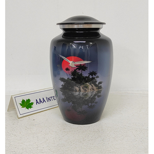 La más alta calidad Nuevo Último stock Llegada Casual Estilo americano Memorial Cenizas Mantener Aluminio Adulto Cremación Urnas AAA - Product Image 1