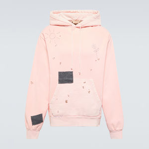 100% coton hommes hiver polaire sweats à capuche solide goutte épaule Style personnalisé imprimé poche thermique pull à capuche - Product Image 6