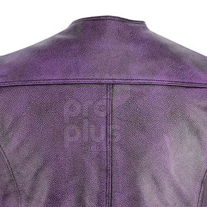 Chaleco de Cuero Genuino para Hombre, Talla Grande, para Uso en Exteriores en Invierno, Cuello en V, Transpirable - Product Image 6
