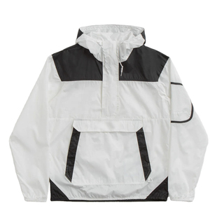Veste coupe-vent d'hiver de haute qualité pour hommes manteaux personnalisés en gros avec fermeture à glissière et traitement imperméable tricoté - Product Image 1