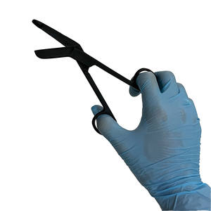 Gran oferta de alta calidad disponible en Stock, tijeras de vendaje quirúrgico de calidad fina con revestimiento negro, calidad personalizada - Product Image 2