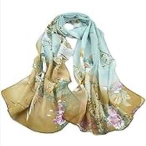 Bandana personnalisé Design Impression Logo Satin Écharpe Coton Carré Polyester Soie Bandana Foulards & Châles produits faits à la main - Product Image 6