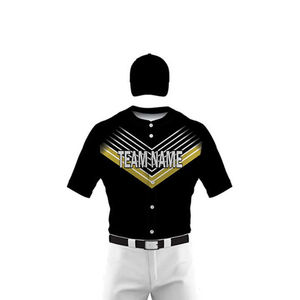 Uniformes de Softbol Baratos, Nueva Llegada, Ropa de Entrenamiento, Conjunto de Uniforme de Béisbol y Softbol, 100% Poliéster Sublimado - Product Image 5