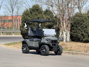 Todoterreno eléctrico personalizado de 4 plazas G O L F C A R T con batería de litio/plomo-ácido de 48V para cursos G O L F - Product Image 3