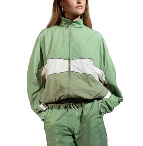 เสื้อแจ็คเก็ตกันลมสำหรับผู้หญิงเสื้อกันลมผ้าโพลีเอสเตอร์พิมพ์ลายตามสั่ง - Product Image 6