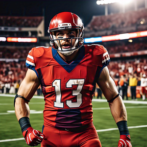 Camiseta personalizable de manga corta con cuello en V para hombre, Camisetas estampadas, sublimación transpirable, ropa de equipo de fútbol americano, diseños personalizados - Product Image 6