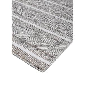 Abrash Grey Black Flat Weaves Wool <b>Rugs</b> Handmade Geometric Striped Rectangle Jute <b>Rugs</b> for Home Hallway <b>Bedside</b>-Model ADWP-13039 - Product Image 2