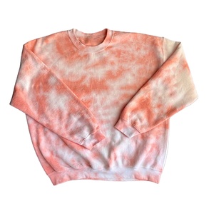 Vente en gros Nouveau design Sweat-shirt en coton bicolore tie-dye Tendances hivernales durables à la mode - Product Image 1