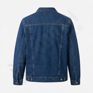 Chaqueta Vaquera de Algodón 100% de Diseño Superior para Hombre, Ajuste Delgado de Alto Rendimiento, Estilo Casual Unisex, Ropa de Calle de Alta Calidad - Product Image 2