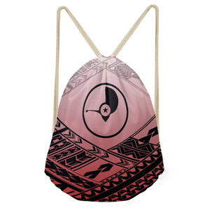 Fourniture d'usine de coquillages hawaïens personnalisés impression PVC écologique adolescents étudiant sport cartable sac à dos décontracté conception - Product Image 5