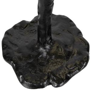 Ensemble de bougeoirs coniques en aluminium noir martelé bougeoirs décoratifs modernes pour la décoration intérieure Table à manger - Product Image 4