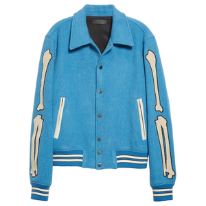 High Quality OEM Wholesale Hooded Varsity Winter <b>Jacket</b> Men High Street Style <b>Canvas</b> Fabric Stand Collar Front Logo Breathable - Product Image 5