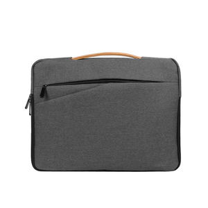 Funda para portátil de negocios de 13 pulgadas Bolsa para portátil de lona genuina con diseño delgado impermeable Funda protectora para portátil de 15,6 pulgadas - Product Image 4