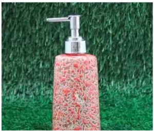 Dispensador de jabón líquido de cerámica Botella de bomba recargable para baño o cocina - Product Image 3