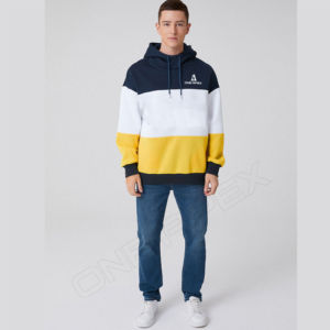 Sweat à capuche avec logo personnalisé pour hommes-Sweat-shirt à capuche à la mode et confortable pour des tenues décontractées de grande taille - Product Image 3