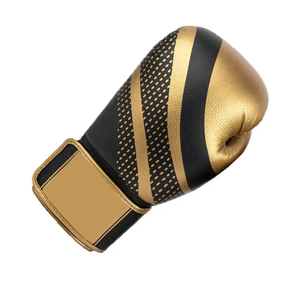 Guantes de boxeo de cuero Premium de diseño personalizado OEM 15oz para entrenamiento de boxeo con relleno de muñeca ajustable - Product Image 3