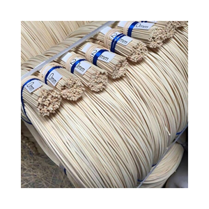 Raw rattan core natural cane material for outdoor wicker and patio <b>sets</b>, steamed bendable rods, Vietnam origin supply - Product Image 4