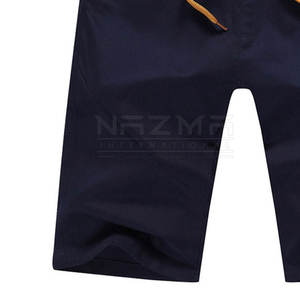 Shorts décontractés confortables pour hommes en gros légers et écologiques avec taille élastique pour la vente en ligne - Product Image 6