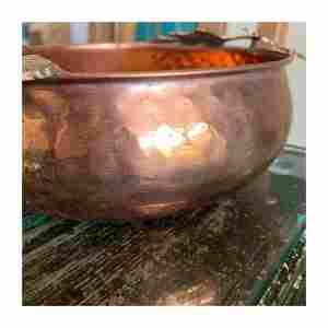 Cuenco para mezclar de cobre hecho a medida de alta calidad para huevos, artes y artesanías de metal para acampar, alta demanda a un precio razonable - Product Image 4