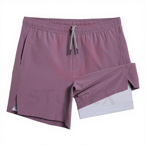 Pantalones Cortos Deportivos Vintage para Hombre, Venta al Por Mayor, 2026, Secado Rápido, Spandex/Algodón, Logotipo Personalizado, Alta Calidad, OEM - Product Image 1