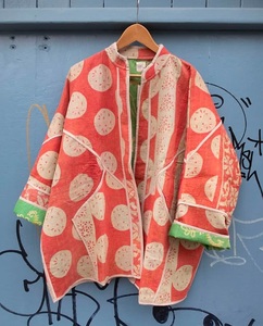 Veste Kantha Vintage Manteau Kantha Vintage Veste Femme Veste Patchwork - Product Image 3