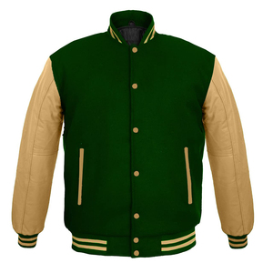 Chaquetas universitarias de aspecto informal, cuello redondo transpirable, estampado de logotipo personalizado, chaqueta de béisbol universitaria para hombres, envío DDP - Product Image 3