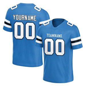 Camisetas de fútbol americano 2025, ropa deportiva de poliéster hecha a medida, camisetas de fútbol americano al por mayor, OEM personalizado - Product Image 2
