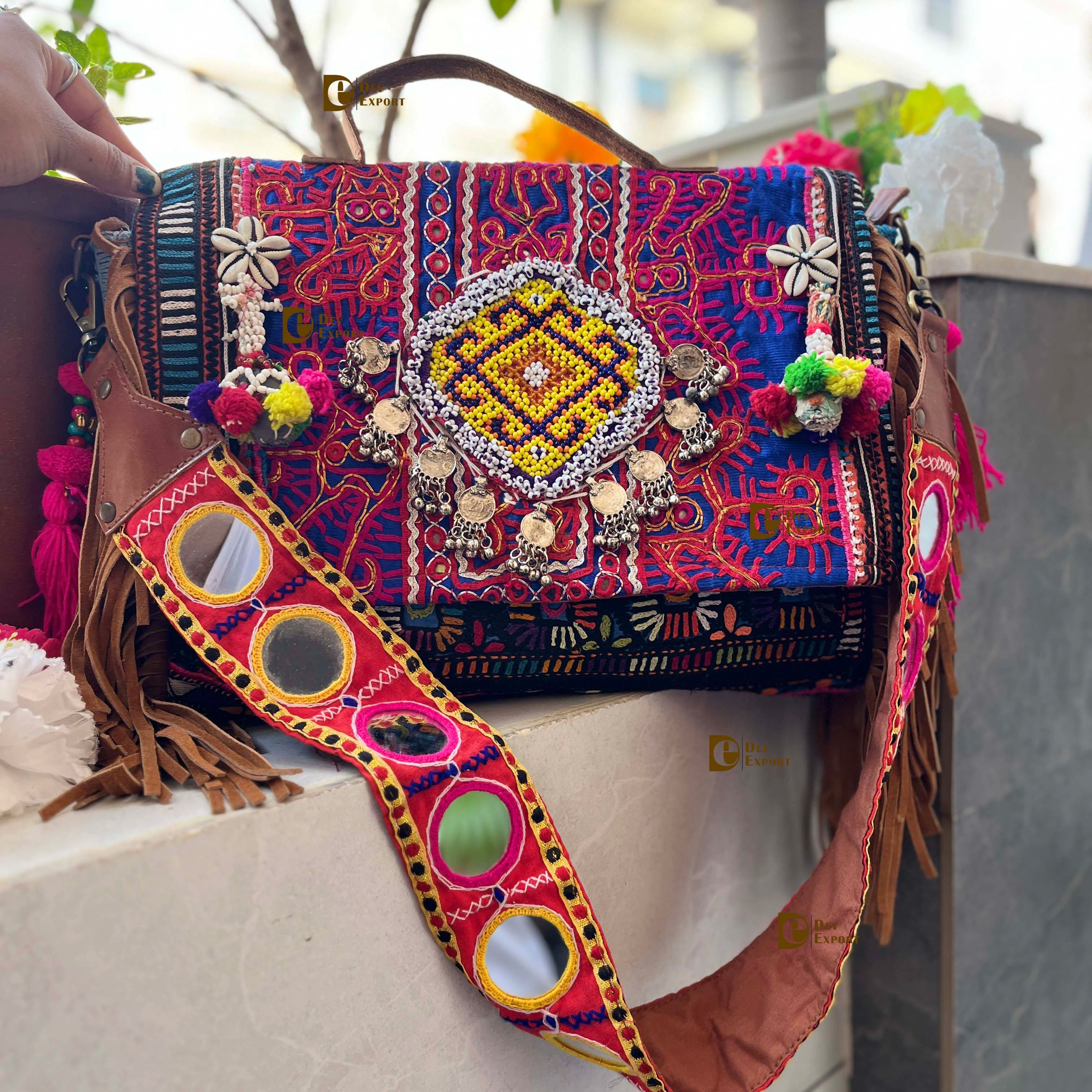 Banjara Embroidery Banjara Bags Wholesale Leather Banjara Bag