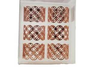 Design classique Top vente plaqué or ronds de serviette à la main Antique forme ronde taille personnalisée rond de serviette à grand prix - Product Image 3