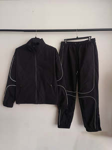 Conjunto Deportivo de Invierno para Hombre, Personalizado con Logotipo, Impermeable, Ligero, de Poliéster/Nailon, de Secado Rápido, Transpirable, Cortavientos para Exteriores - Product Image 5