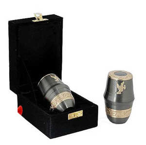 Multicolor custioized design Metal Cremation floral finish <b>for</b> Human or Pet <b>Ashes</b> Small <b>Keepsake</b> Funeral Urn <b>for</b> Pets - Product Image 3